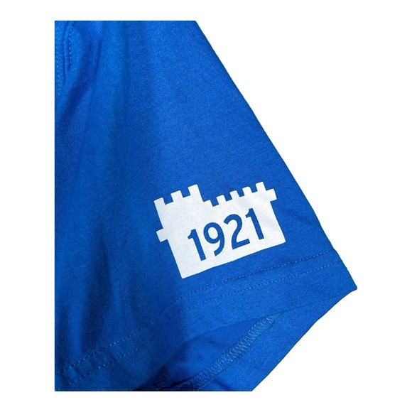 White Castle Hamburger est. 1921 Logo Men's Blue 420 Sliders T-Shirt Men's sz M - Picture 5 of 6